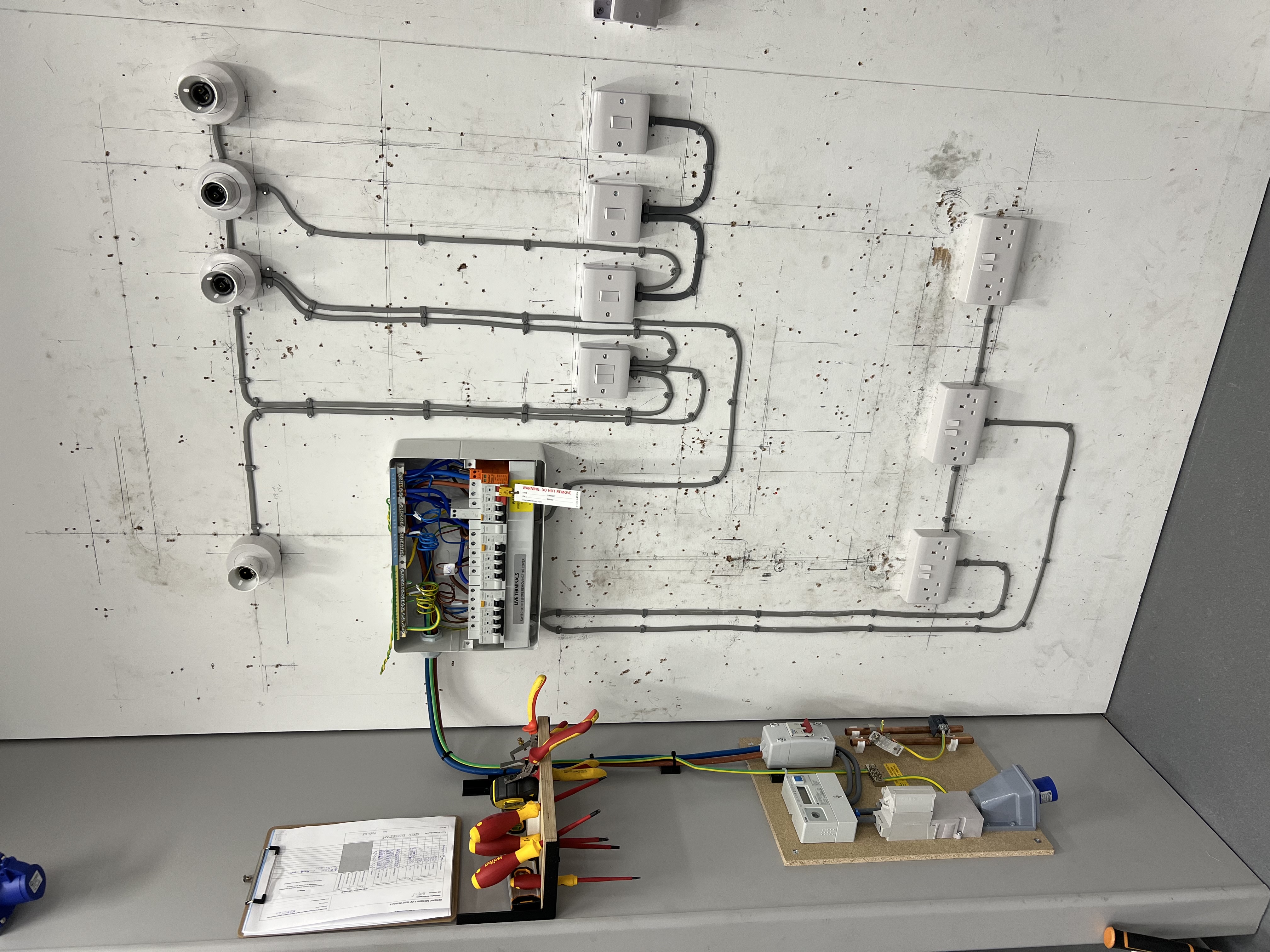 Security alarm panel
